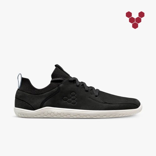 Vivobarefoot Primus Knit Lux II Svart Joggesko Dame [2-YQXL]